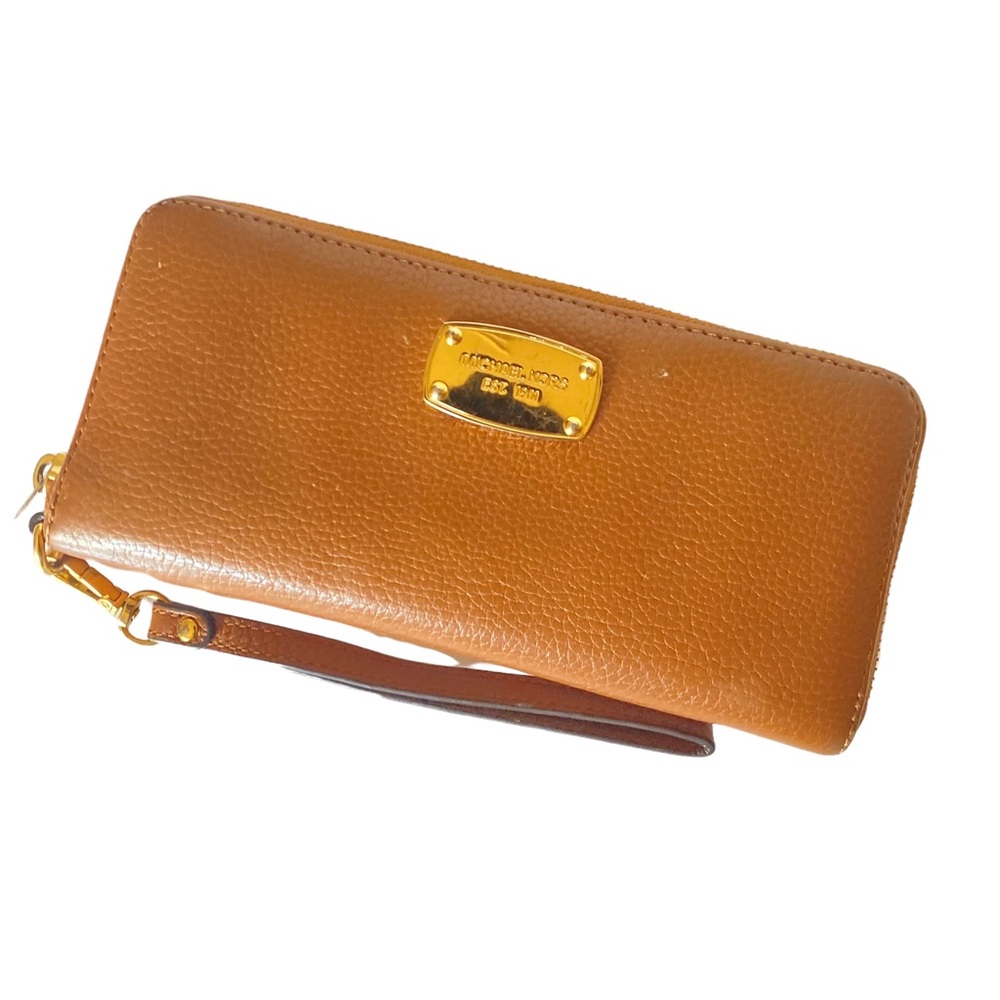 Michael kors large leather wallet